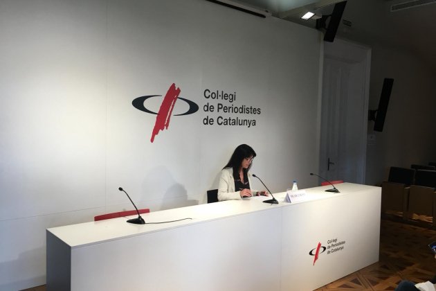 Pilar Calvo Col·legi Periodistes   Carlota Camps