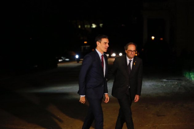 Reunió Sánchez Torra reunio Pedralbes - Sergi Alcàzar