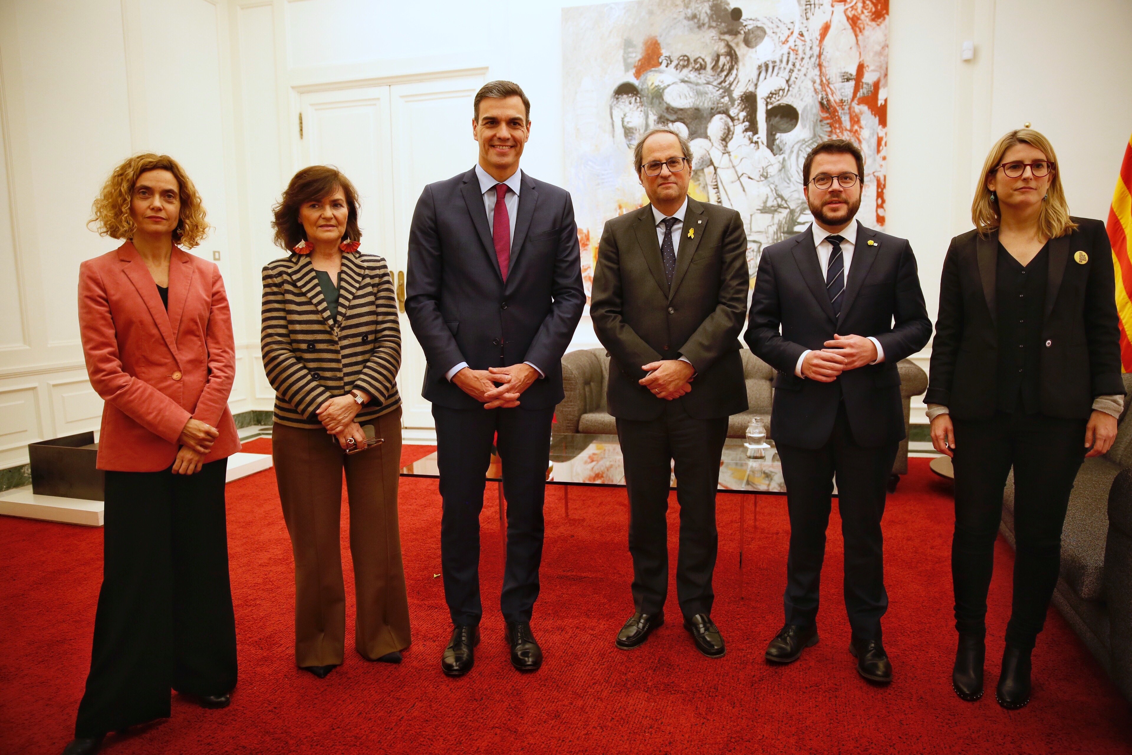Sánchez and Torra agree on the existence of a conflict and the need for dialogue