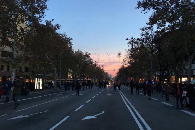 Manifestació Barcelona 21D Jardinets Gràcia - Carlota Camps