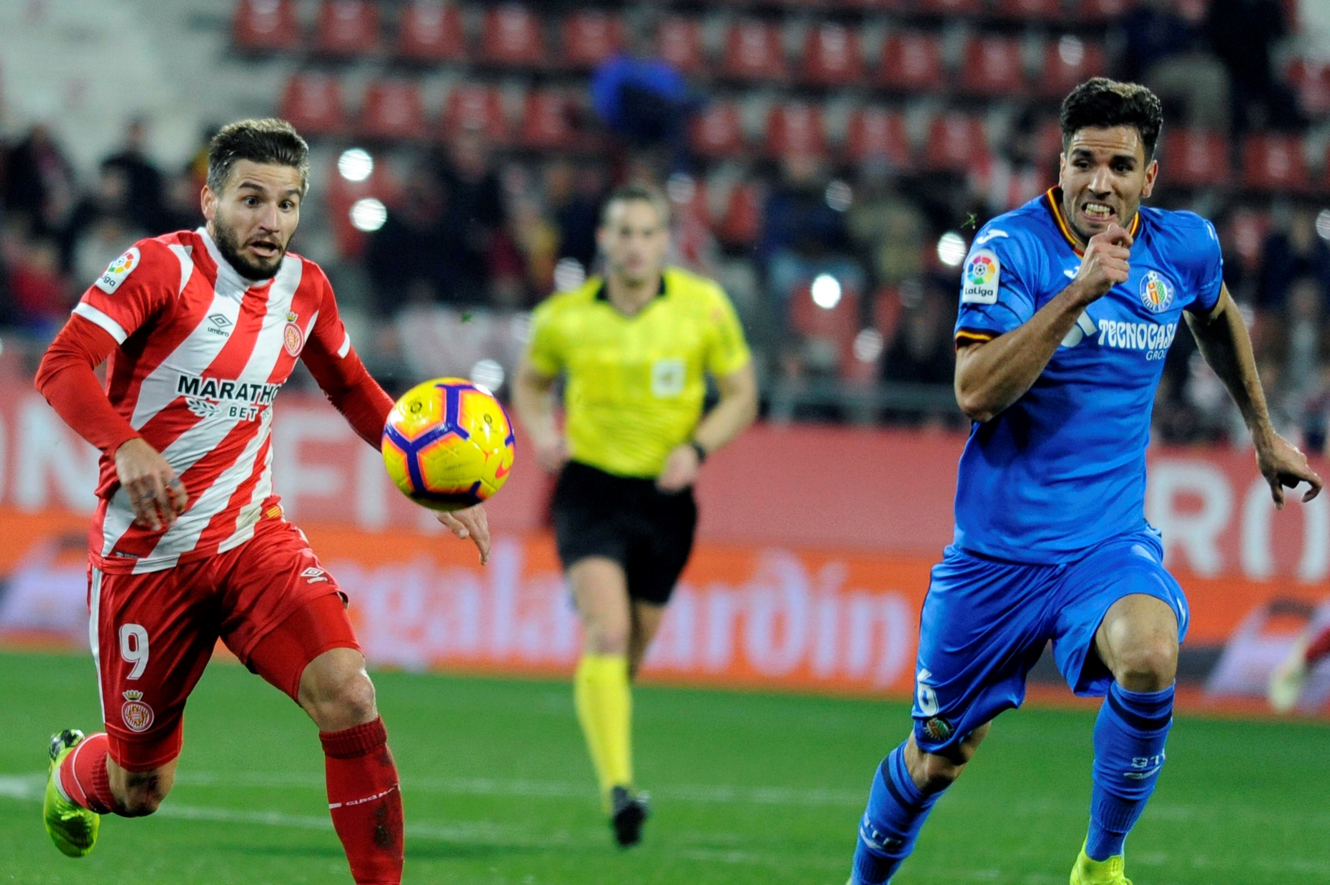 El Girona empieza su semana mágica en el Santiago Bernabéu