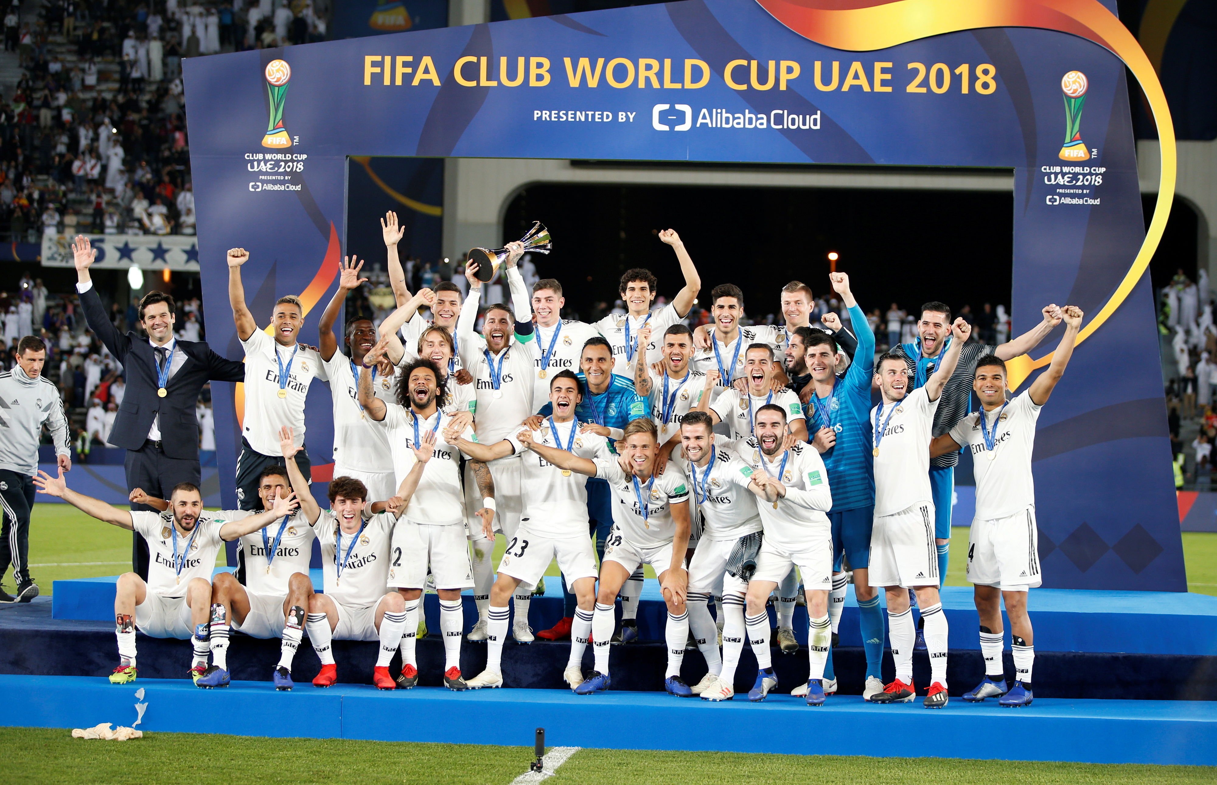 El Madrid, campió del món per tercer any consecutiu (4-1)