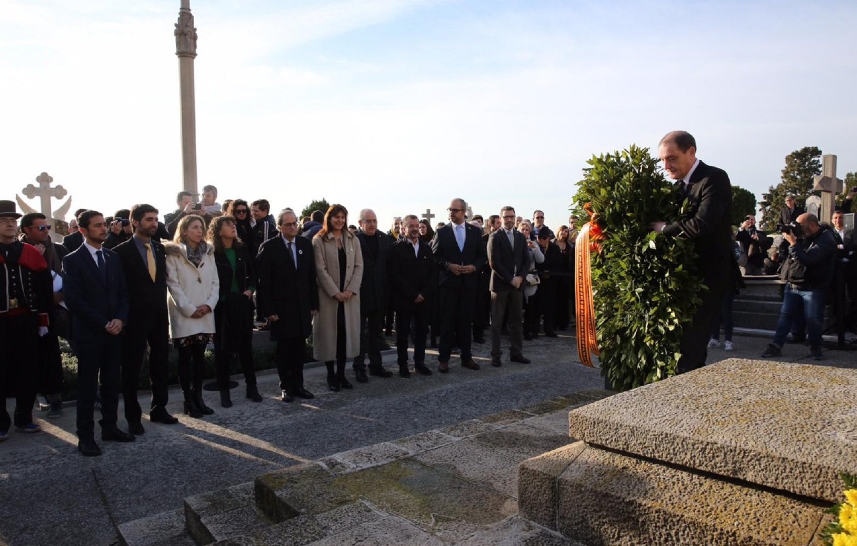 Torra, al Rei: "A Catalunya no hi ha un problema de convivència, sinó de democràcia i justícia"