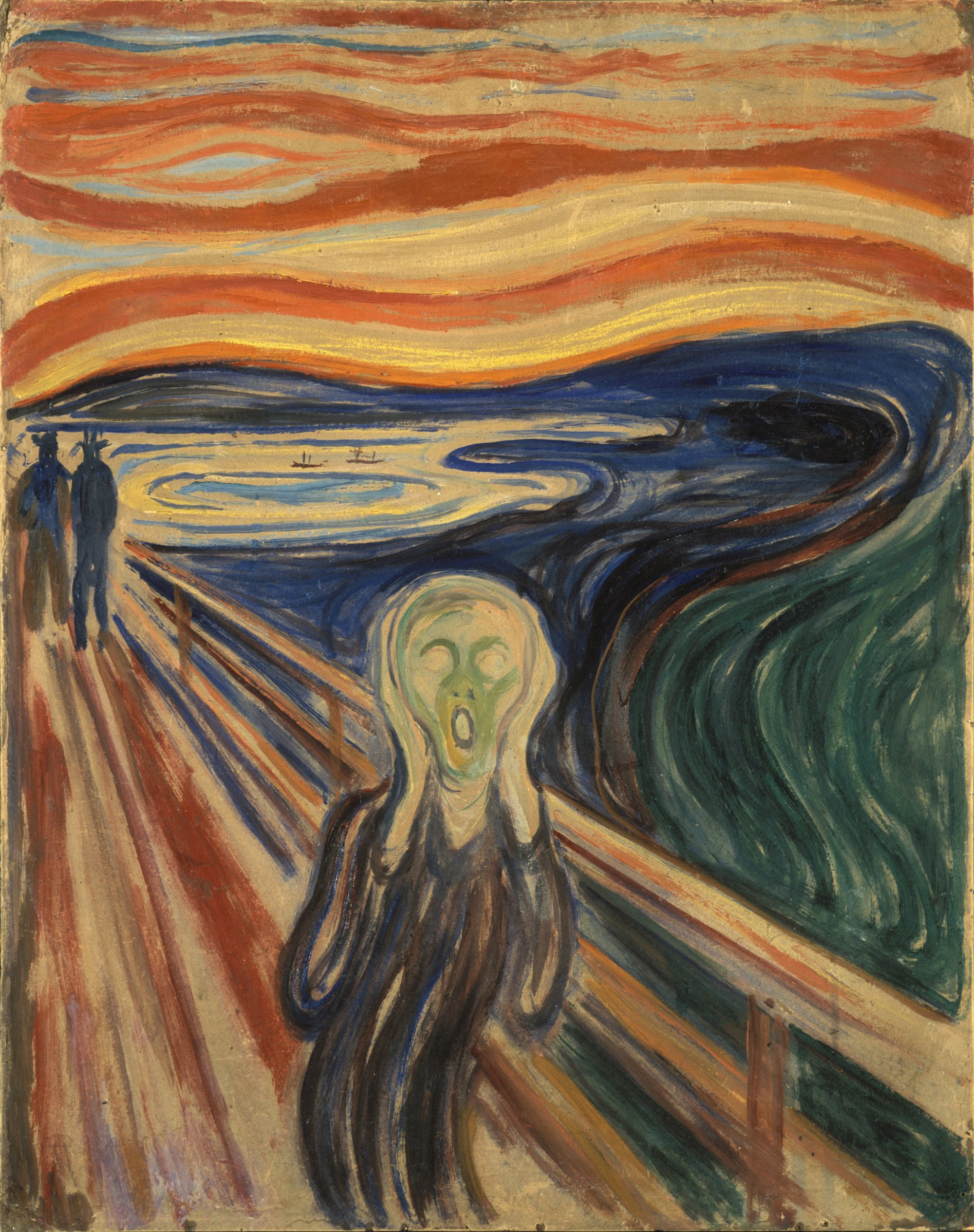 Edvard Munch El Crit (1910) bx