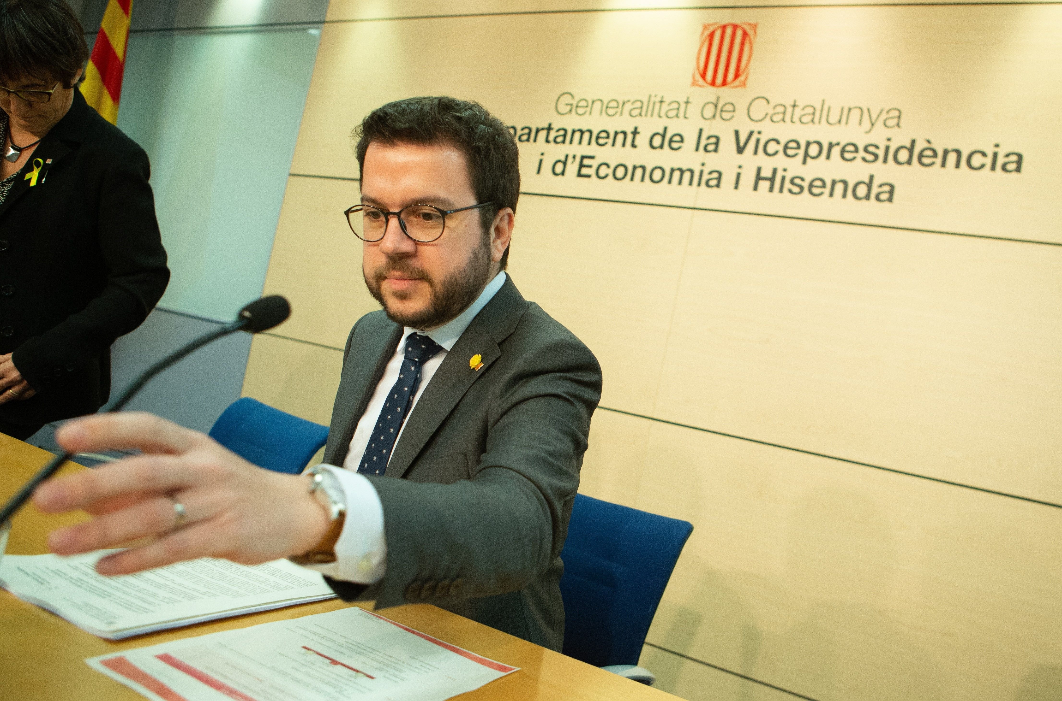 Aragonès: "El objetivo es llegar a abrir el espacio de negociación"