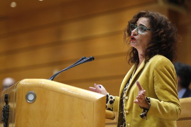 María Jesús Montero Ministra d'Hisenda Senat - Efe
