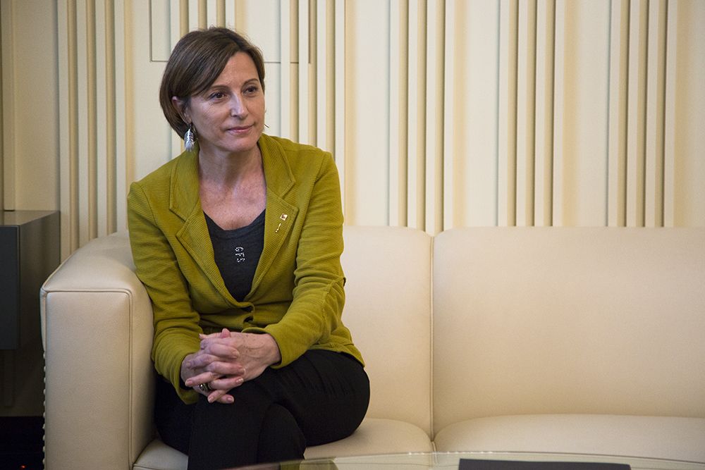 Forcadell: "El Parlament tiene todos los mecanismos a punto para destituirlo"