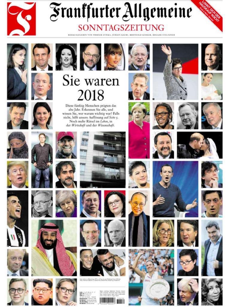 El diari més influent d'Alemanya escull Puigdemont entre els personatges de 2018