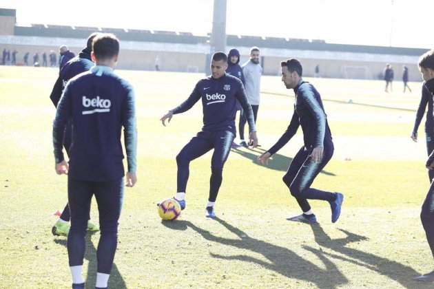 entrenamiento barça navidad murillo 2018 @fcbarcelona