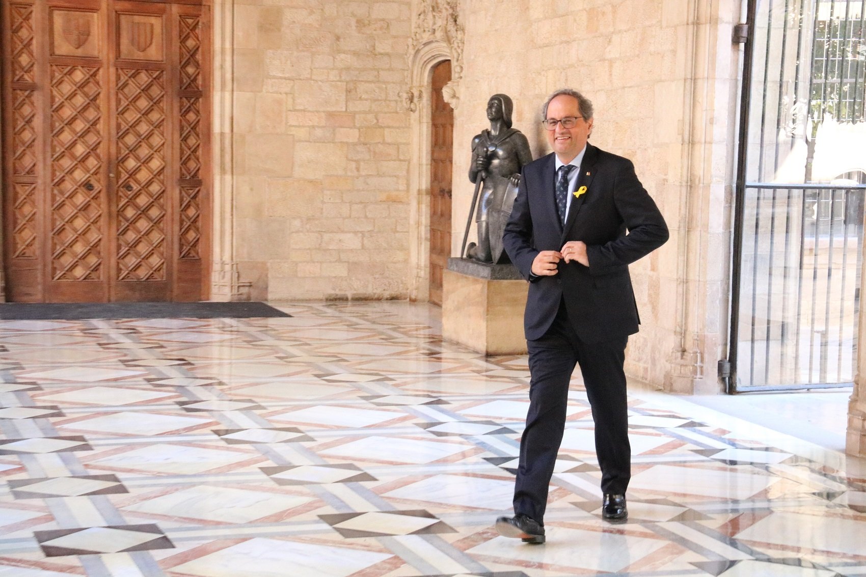 Torra, sobre un nou 155: "No deposaran mai més cap Govern perquè no ens rendirem"