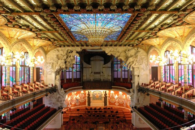 Sala de concerts del Palau de la Música. Palau de la Música