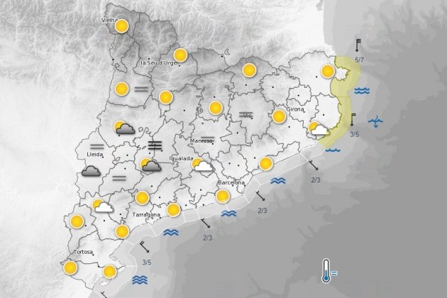 prediccio tiempo 2 de enero del 2019