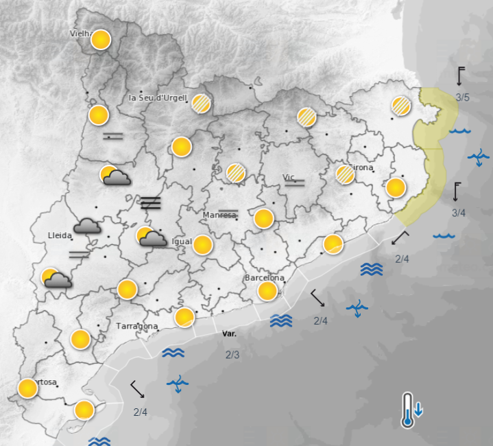 mapa temps mapa temps