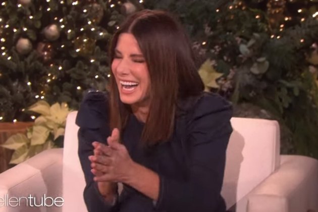 sandra bullock ellen show