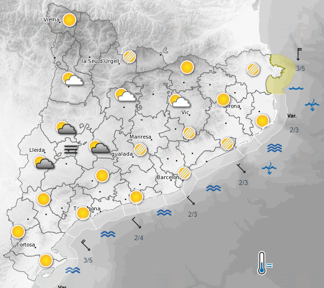 mapa temps mapa temps