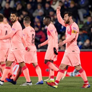 Messi Suarez Dembele Rakitic Getafe Barca EFE Messi Suarez Dembele Rakitic Getafe Barca EFE