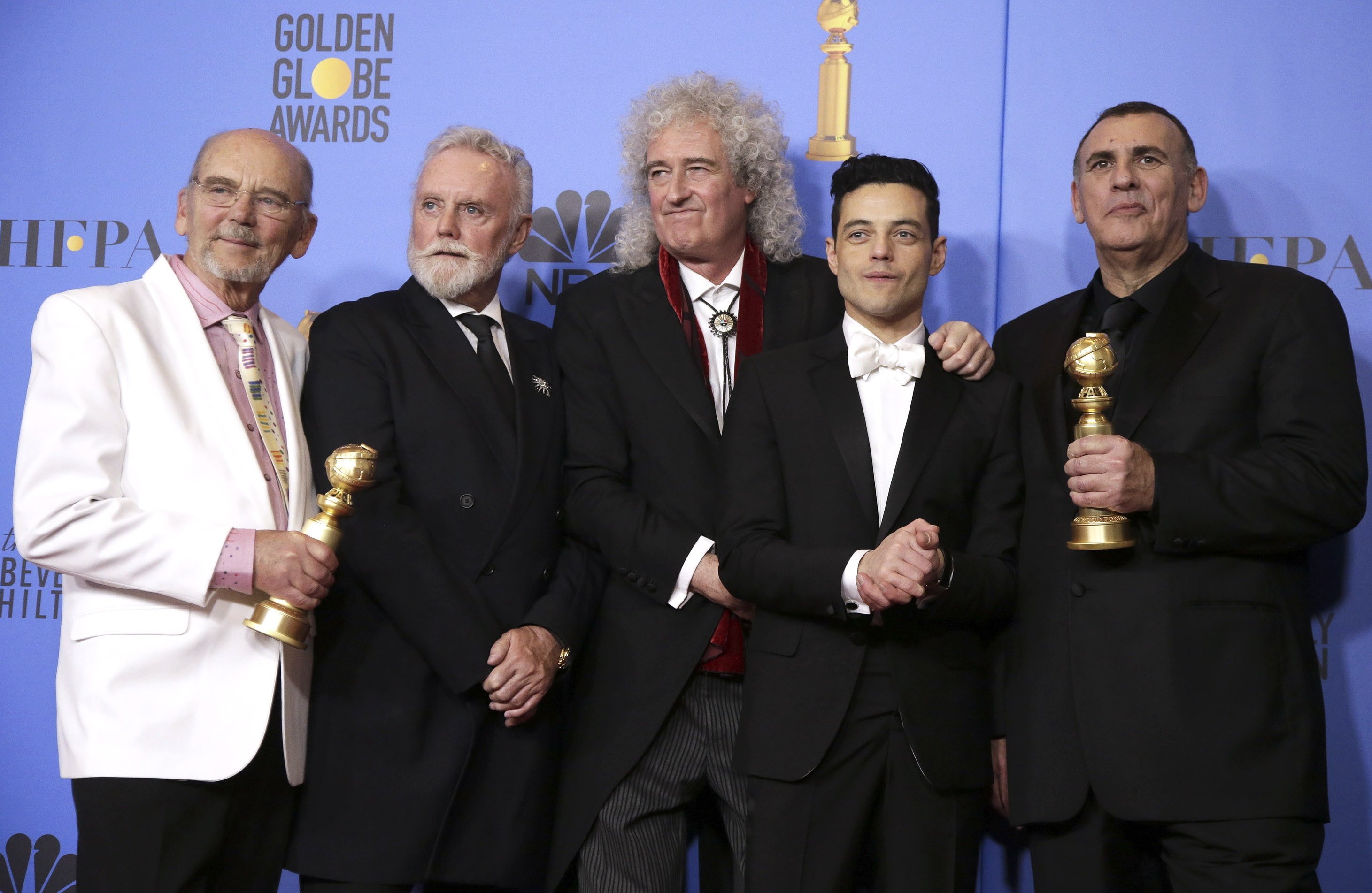 'Green Book', 'Bohemian Rhapsody' y 'Roma' brillan en los Globos de Oro