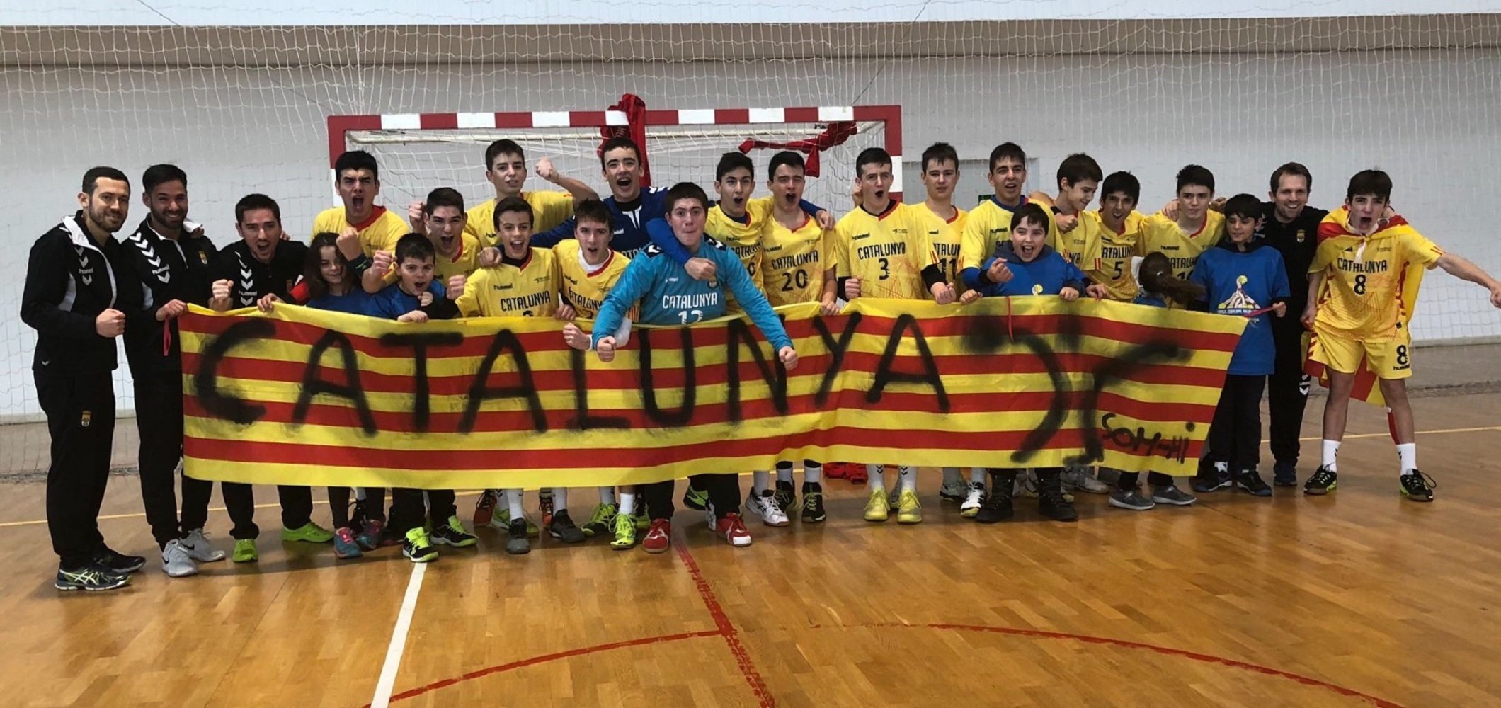 Catalunya es banya en or al Campionat de seleccions a Valladolid