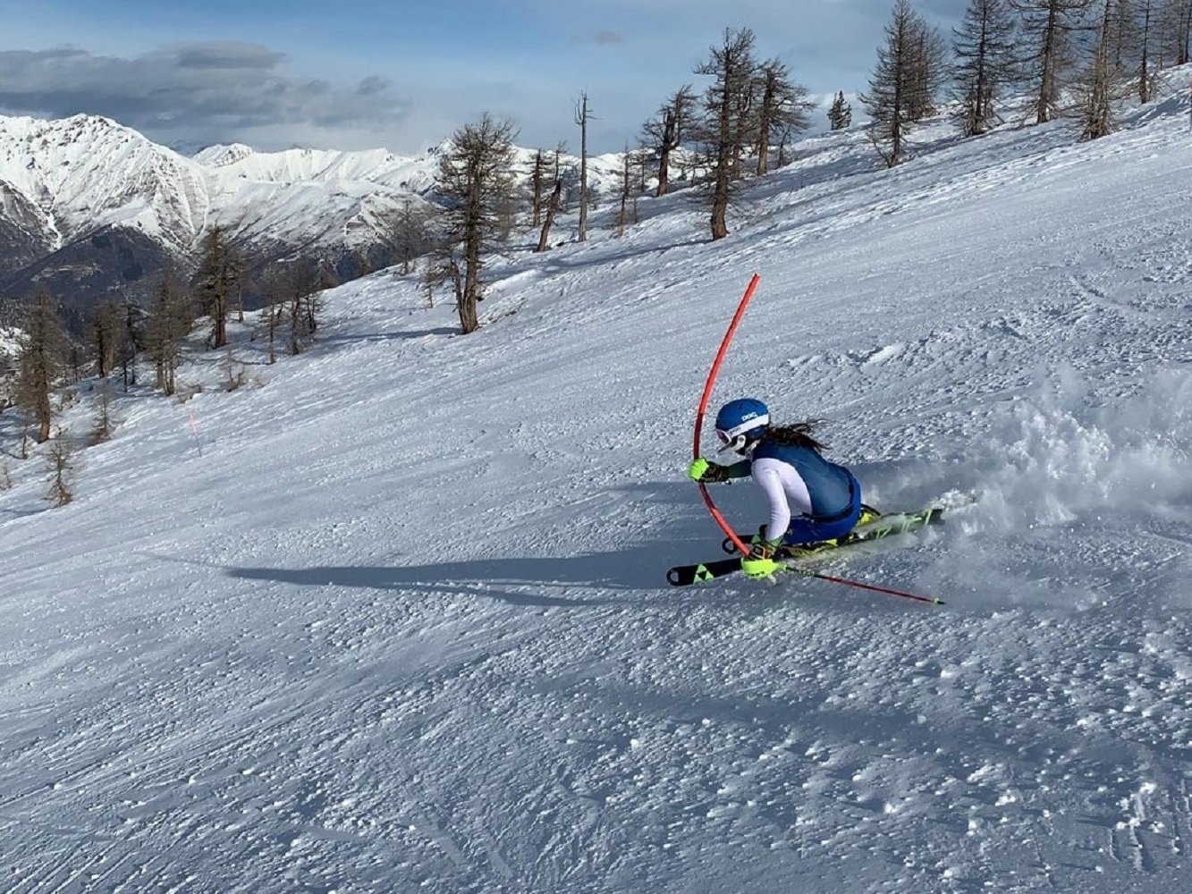 La catalana Núria Pau segueix el seu somni de la Copa del Món d’esquí