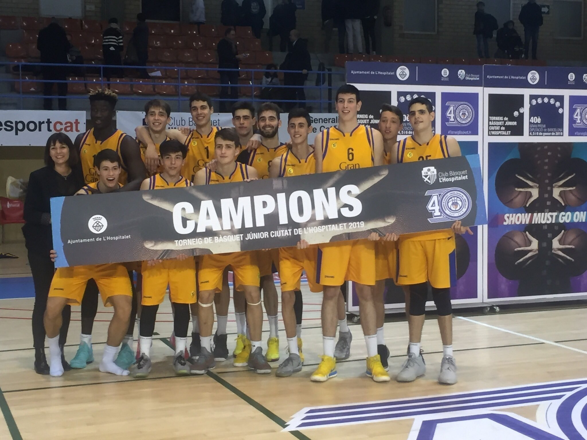 El Gran Canària, brillant campió al prestigiós Torneig Júnior de l'Hospitalet