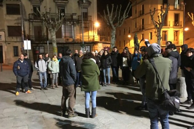 Concentración detenidos Supremo Ripoll - Cèlia Trigo Candeal