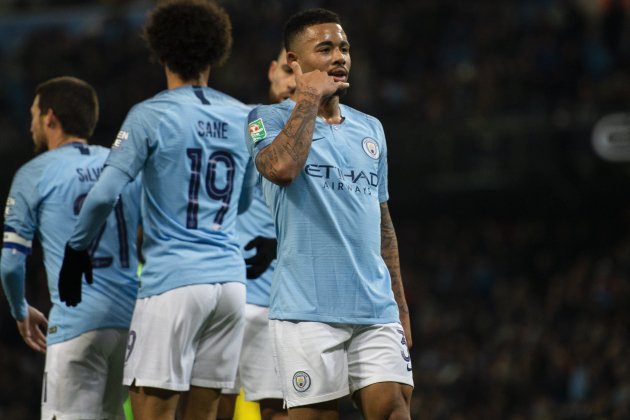 Gabriel Jesus Sane Silva Manchester City EFE