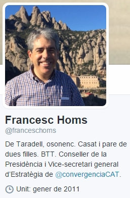 Twitterpolítica (6): Francesc Homs