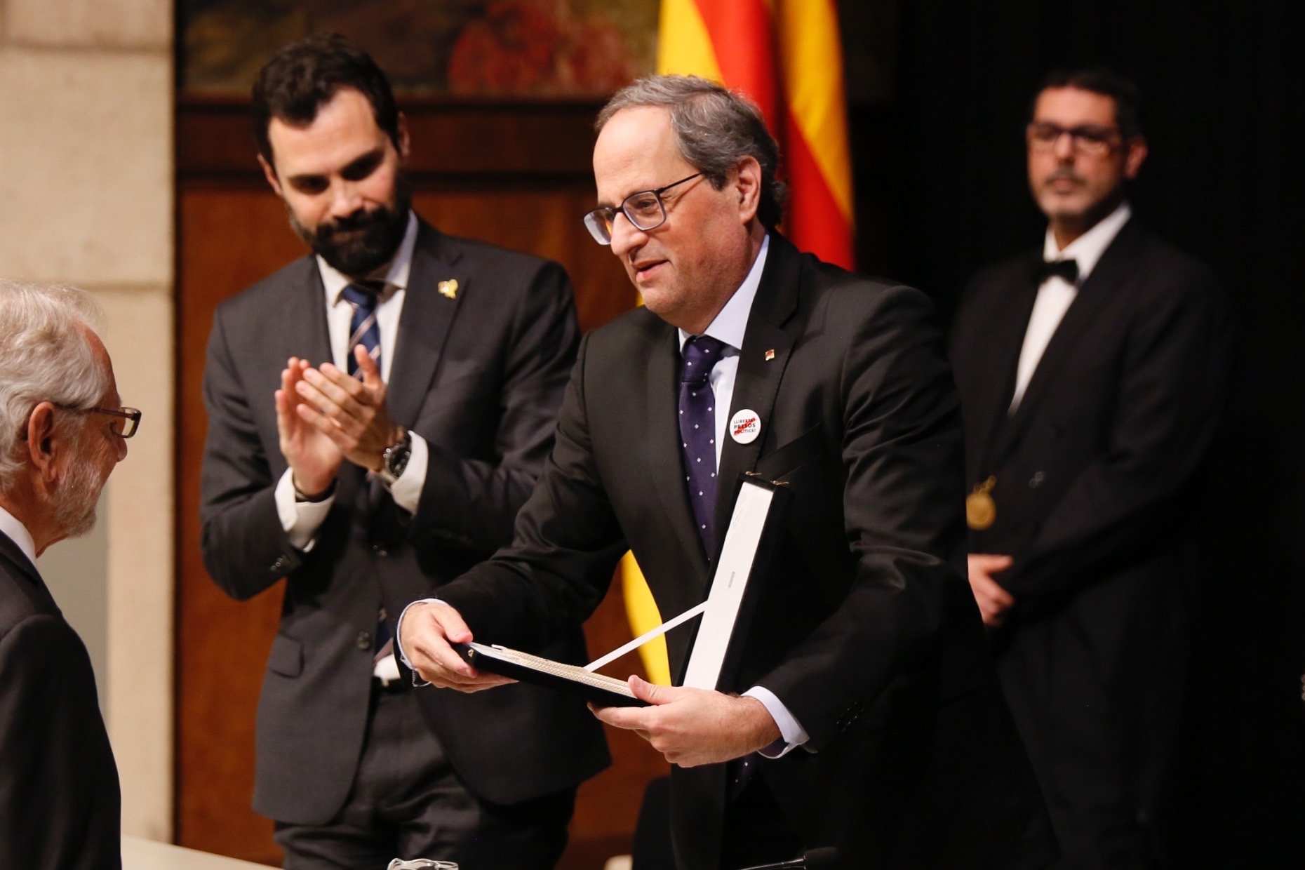 Torra entrega les Medalles d'Or de la Generalitat