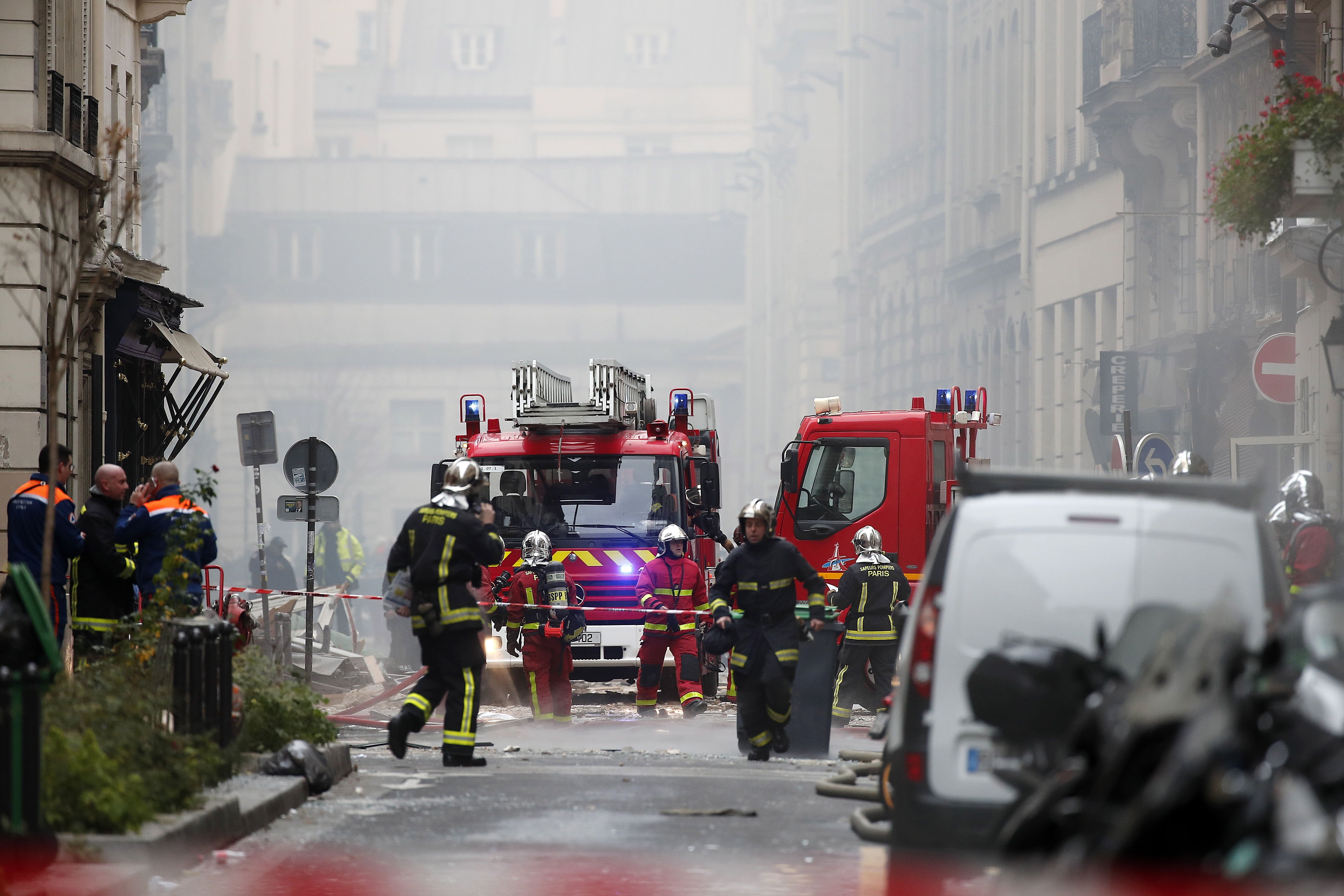 Tres morts en una explosió a París per una fuita de gas