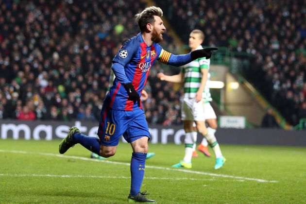 Messi gol Celtic Barça EFE