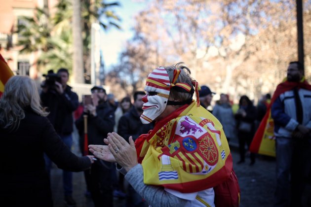 manifestacio mossos|mozos constitucionalistas carles palacio