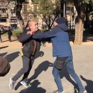 Extreme right provokes incidents in Barcelona's Plaça Tetuan