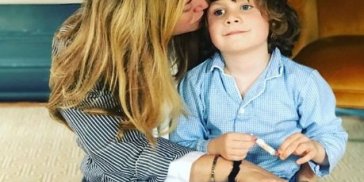 Gigi Howard con su hijo Gigi Howard con su hijo