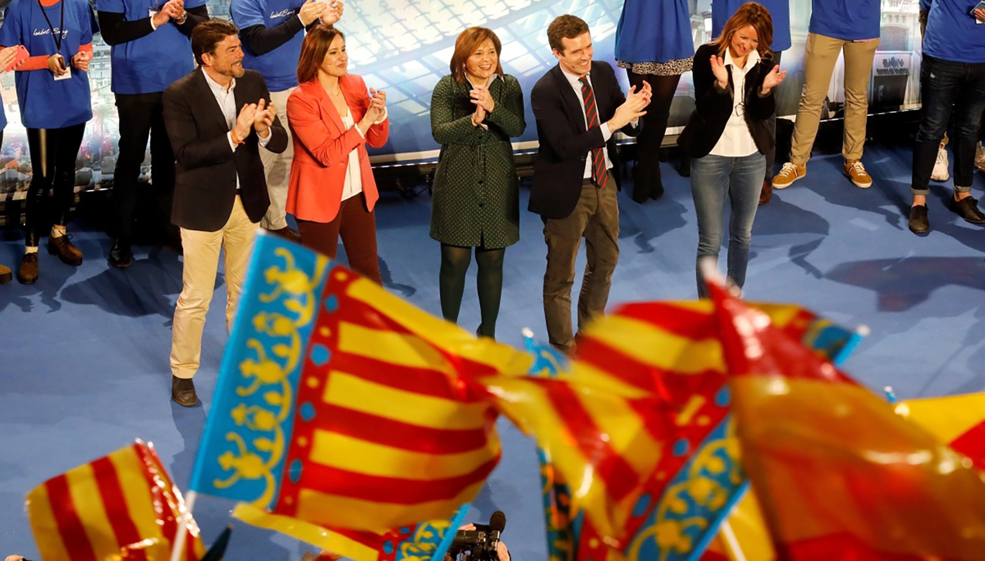 El PP hace de la catalanofobia el eje de su programa electoral en el País Valencià