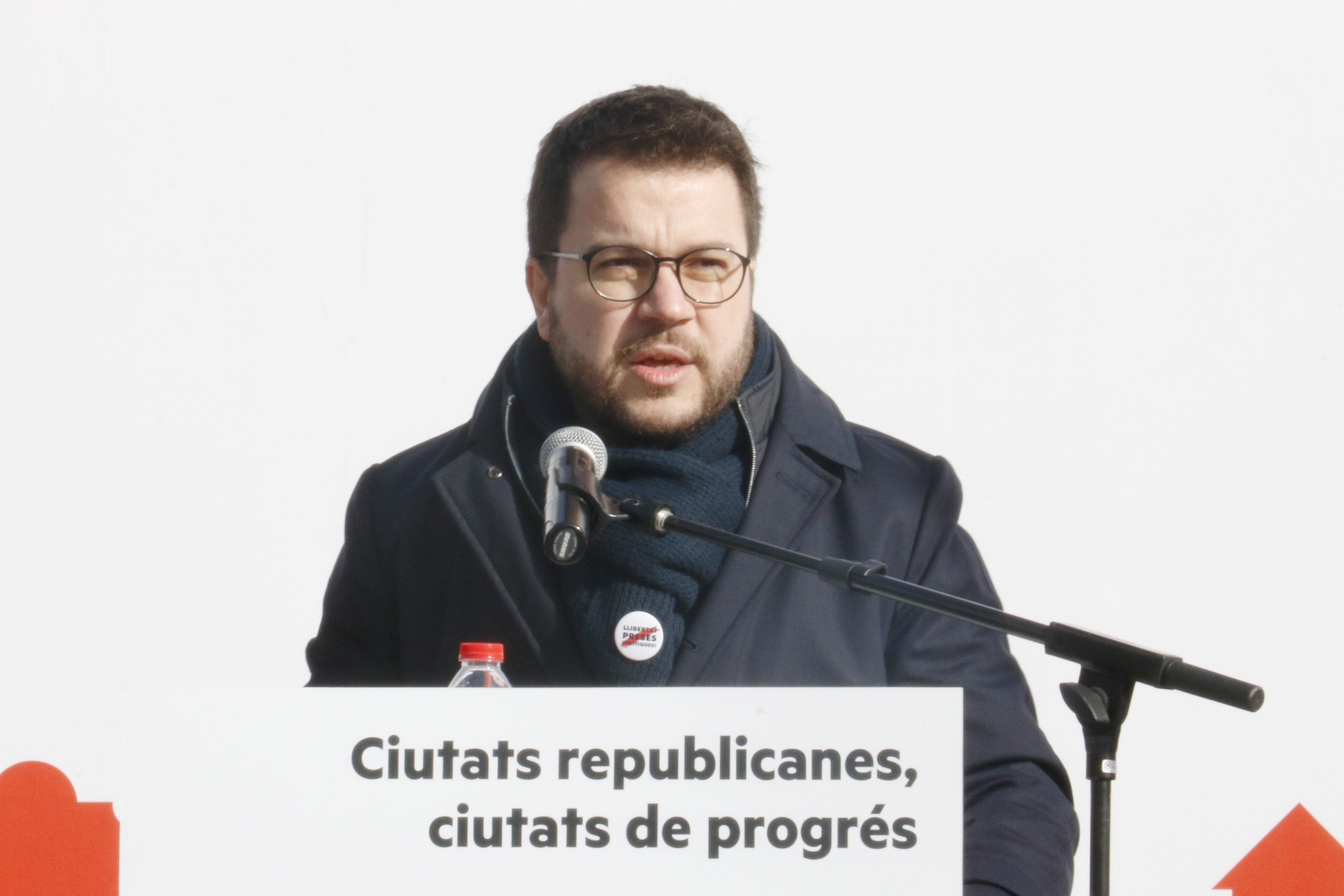 Pere Aragonès: "L'auge de Vox no és argument per aprovar els pressupostos"