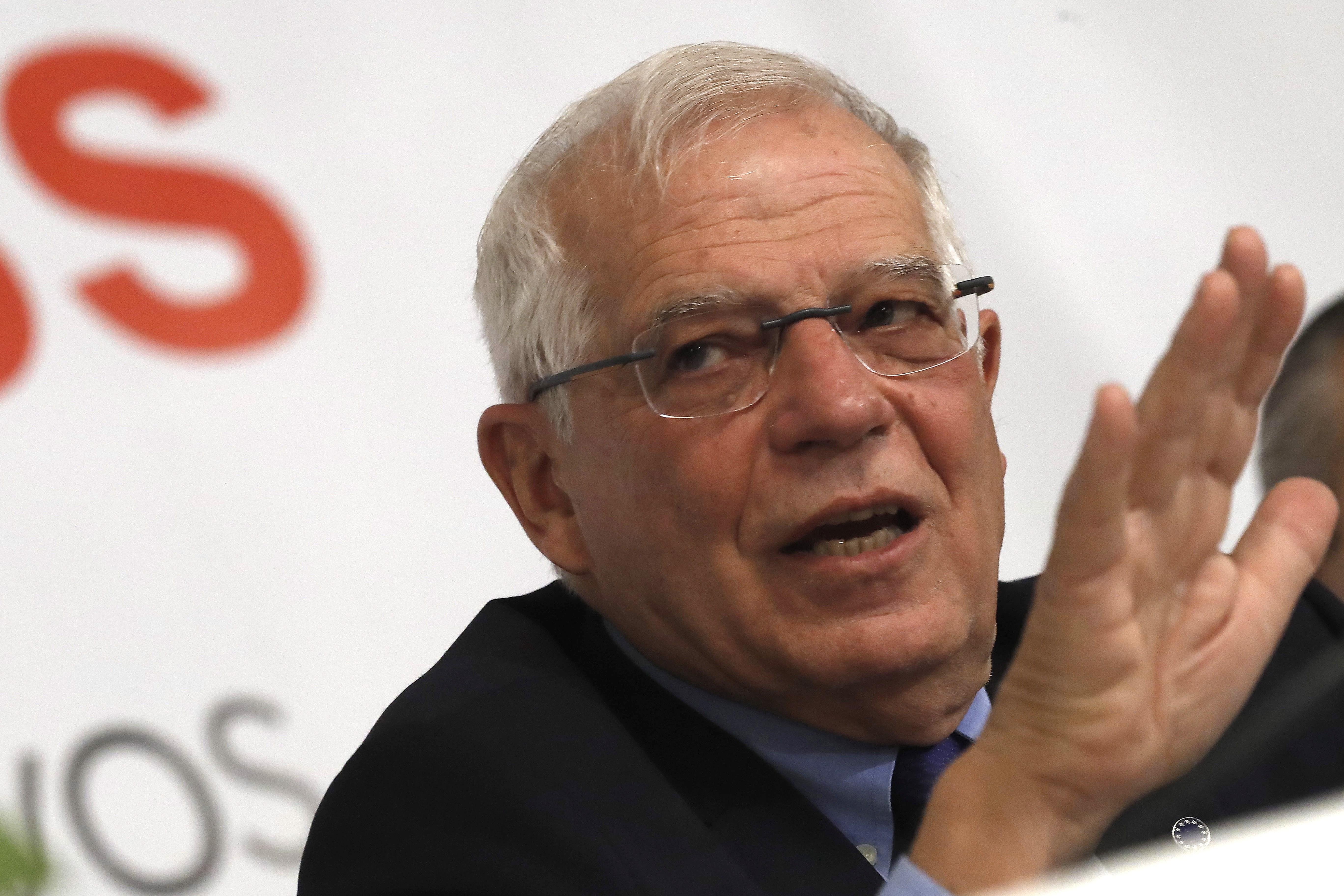 Borrell aplaudeix Tajani: ell també hauria prohibit la conferència de Torra i Puigdemont