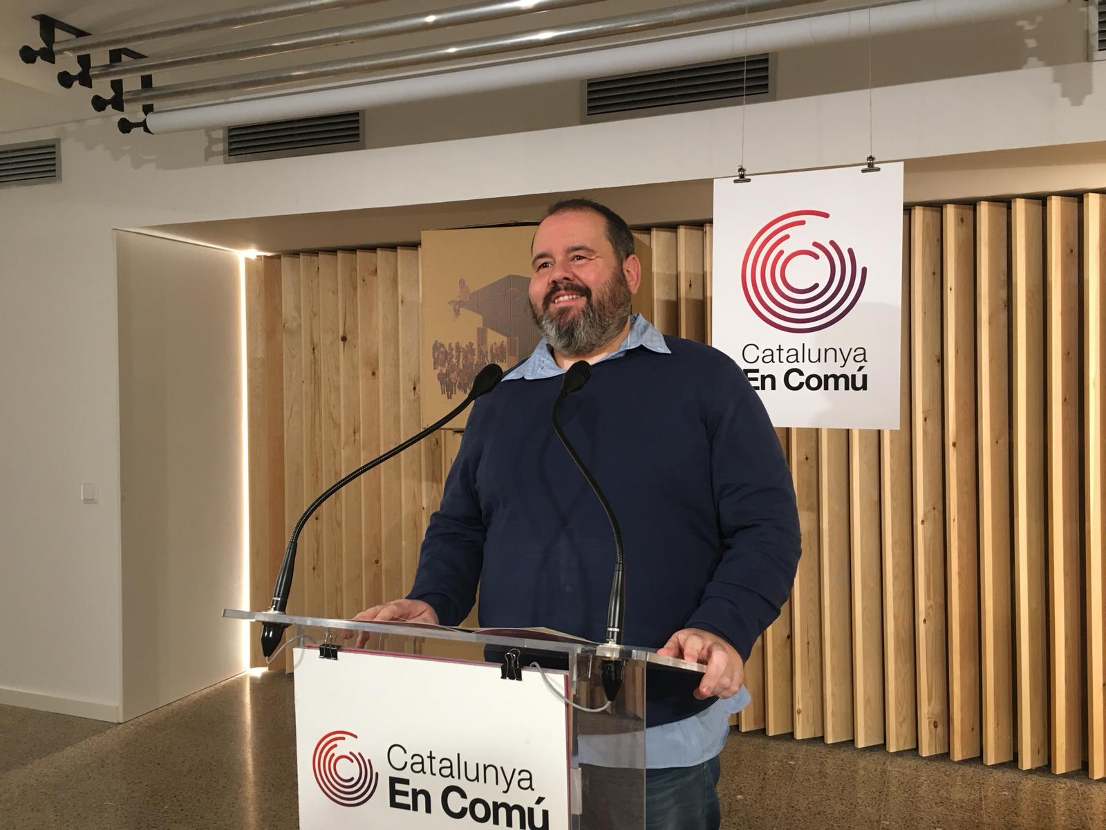 Los comunes piden a Sánchez que mire hacia ERC y PDeCAT y no a PP y Cs