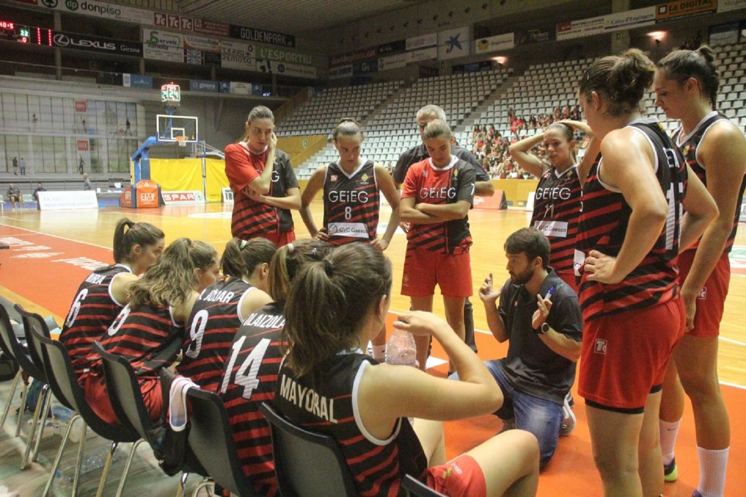 El CityLift GEiEG Uni Girona segueix l'estela del líder Basket Almeda