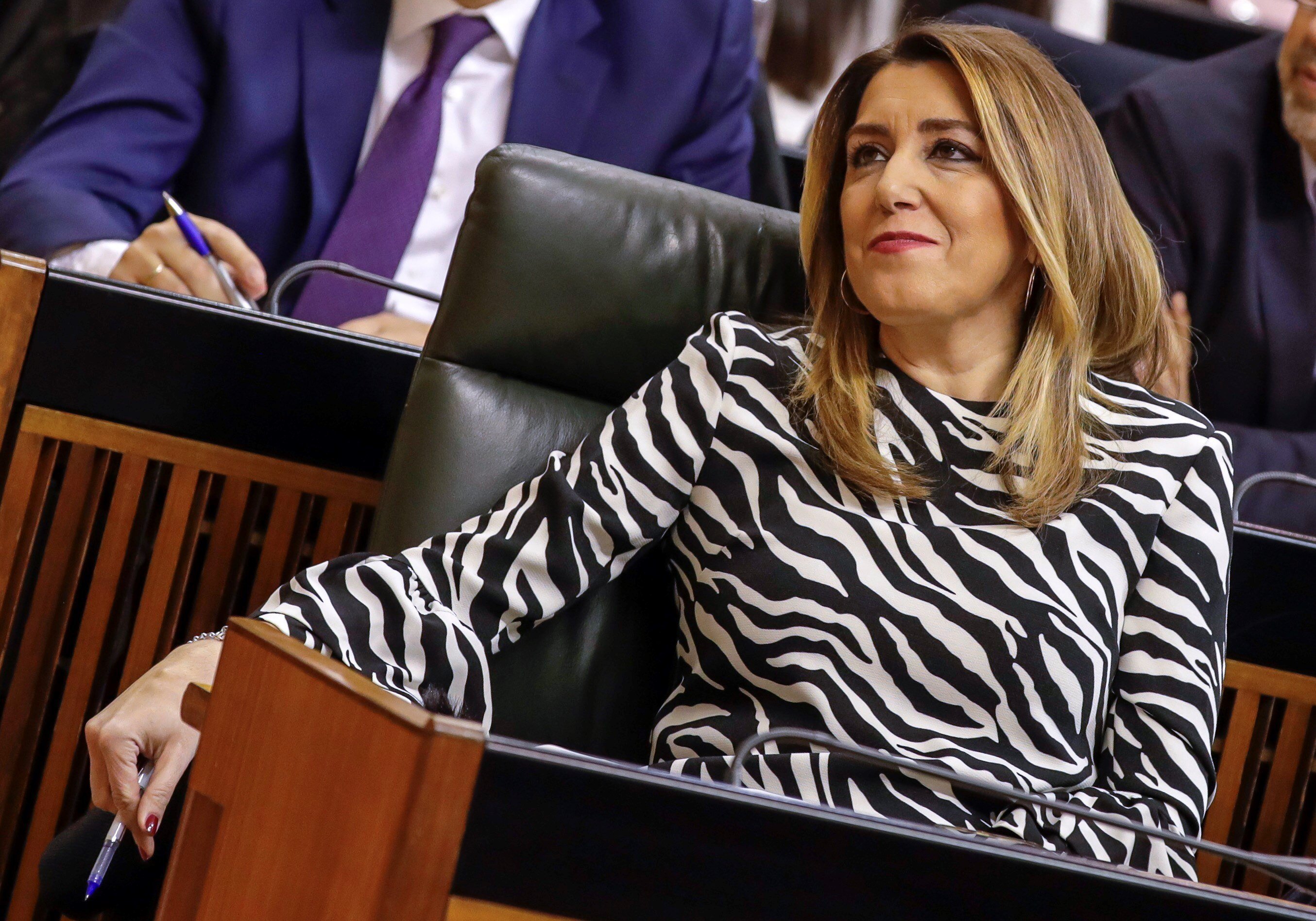 Susana Díaz avisa a Moreno: "Accederá a la Junta con los herederos del franquismo"