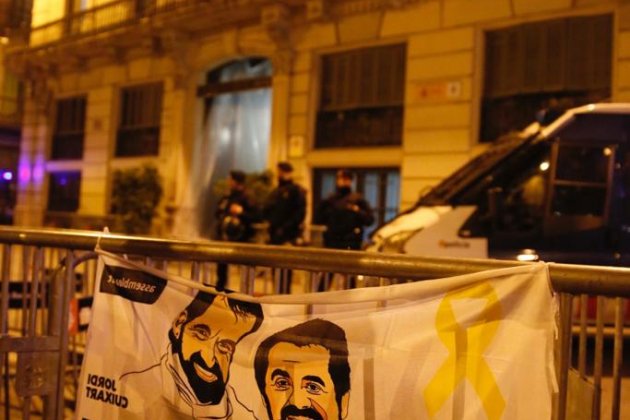 ELNACIONAL Manifestacio via Laietana Barcelona detencions policia espanyola - Sergi Alcàzar