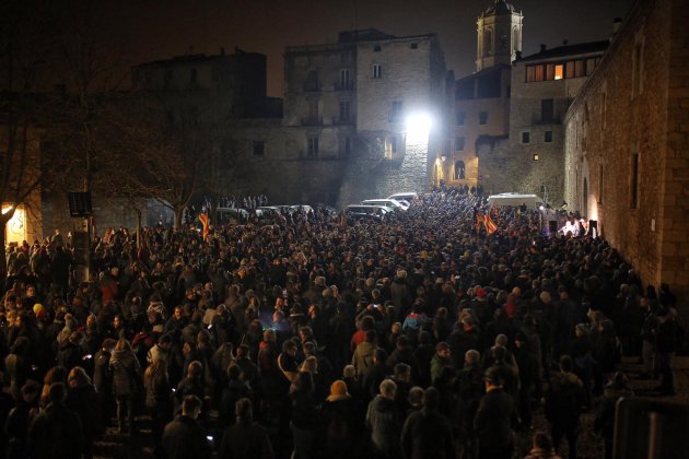 Manifestació Girona detencions policia espanyola - Carles Palacio