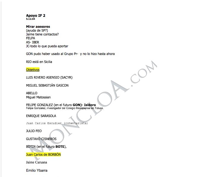 documento juan carlos moncloa