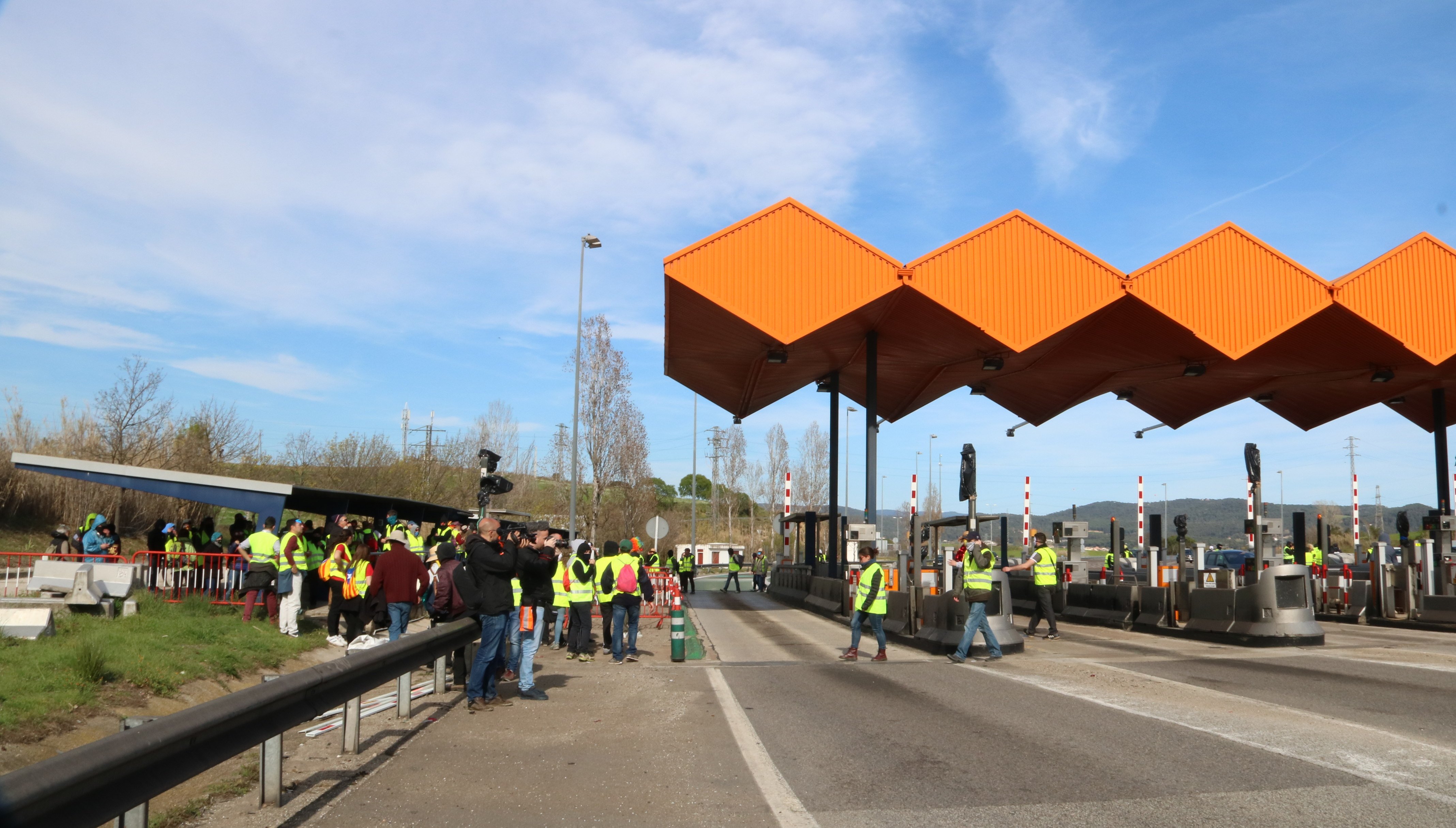 Declaren tres CDR per l'aixecament del peatge de La Roca per Setmana Santa