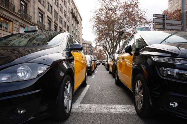 ELNACIONAL Vaga taxi Barcelona - Sergi Alcàzar ELNACIONAL Vaga taxi Barcelona - Sergi Alcàzar