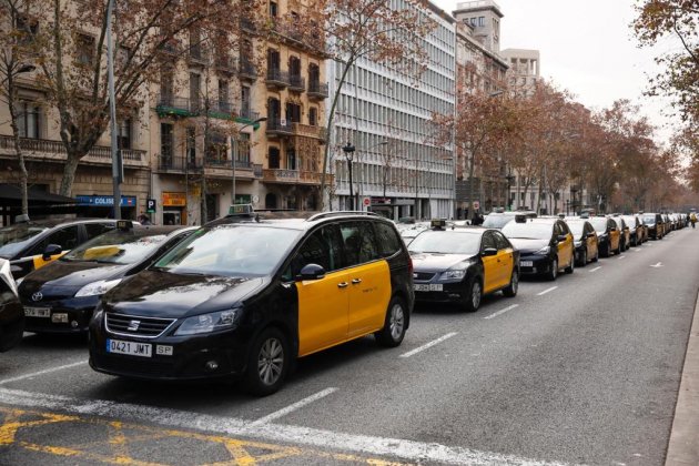 ELNACIONAL Vaga taxi Barcelona - Sergi Alcàzar ELNACIONAL Vaga taxi Barcelona - Sergi Alcàzar
