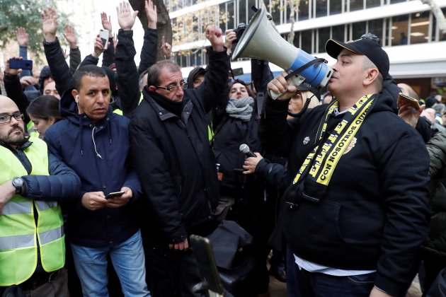 Alberto Tito Álvarez, portaveu Elite Taxi gener 2019 Efe Alberto Tito Álvarez, portaveu Elite Taxi gener 2019 Efe