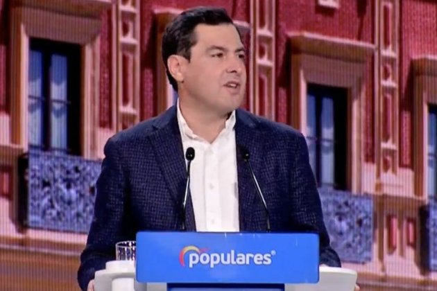 Juanma Moreno convenció PP Juanma Moreno convenció PP