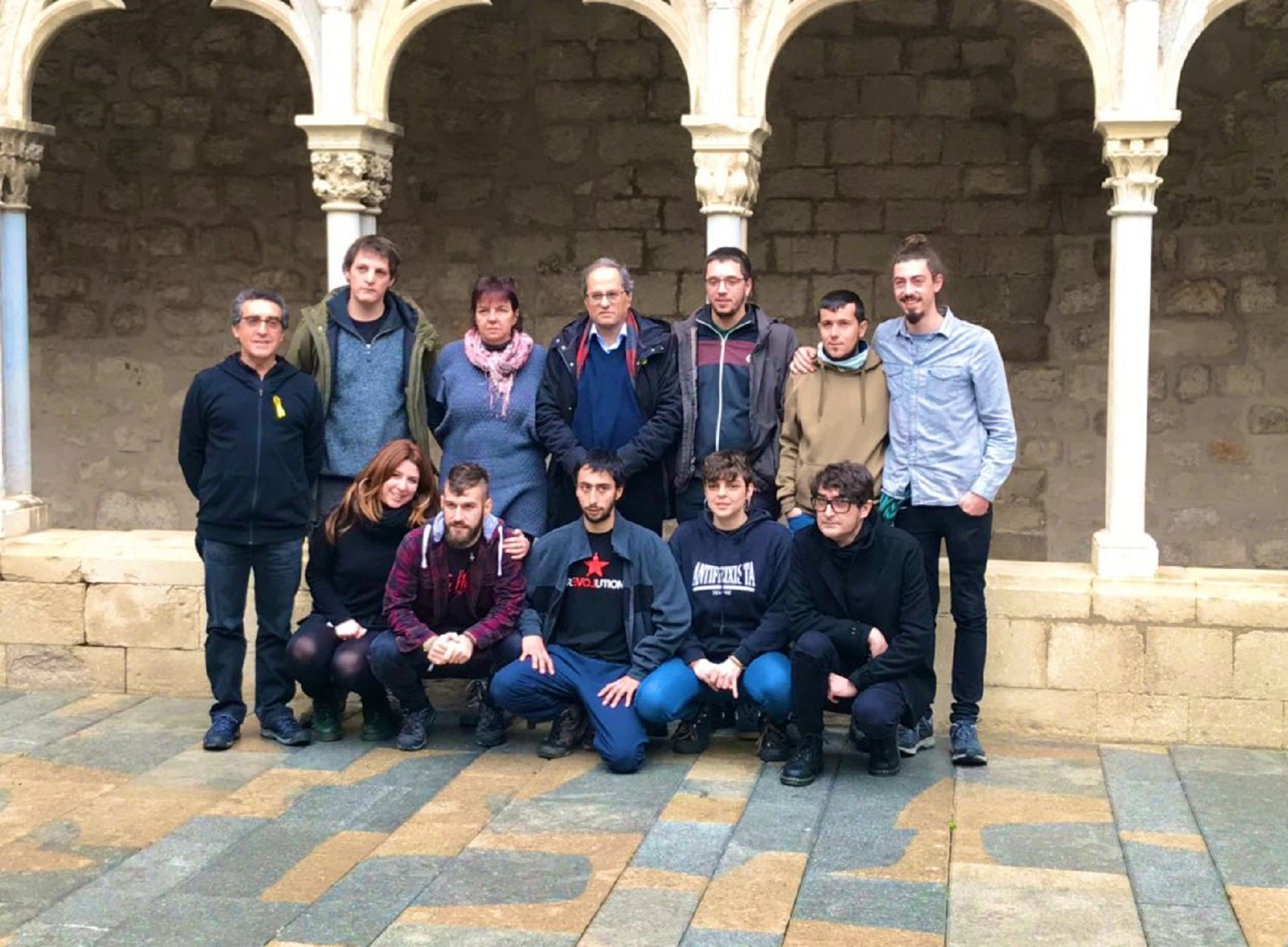 Torra retroba el seu nebot a la tancada de la Caputxinada