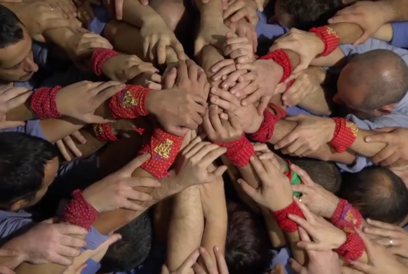 Castells contra la violència masclista