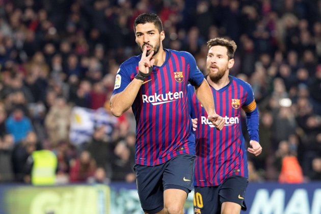 suarez messi celebracio gol barça leganes EFE